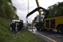 VU Gefahrgut LKW umgestuerzt A 4 Rich Koeln Hoehe AS Gummersbach P393